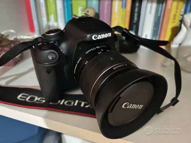 Canon EOS 600D  Manfrotto  obiettivo 75-300