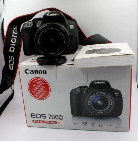 Canon EOS 700d  18-55 IS STM  sd 32gb