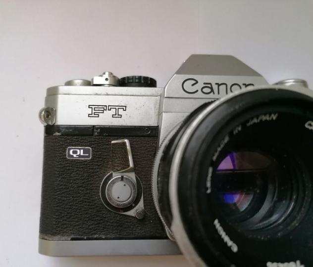 Canon FT QL analogica  FL 50 mm f 1.8