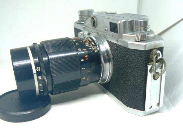 Canon IIf with Canon 3,5-100mm lens. Japan 1954.