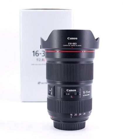 Canon Lens Ultrasonic EF 16-35 f2.8L III USM Nuovo usato per un paio di scatti
