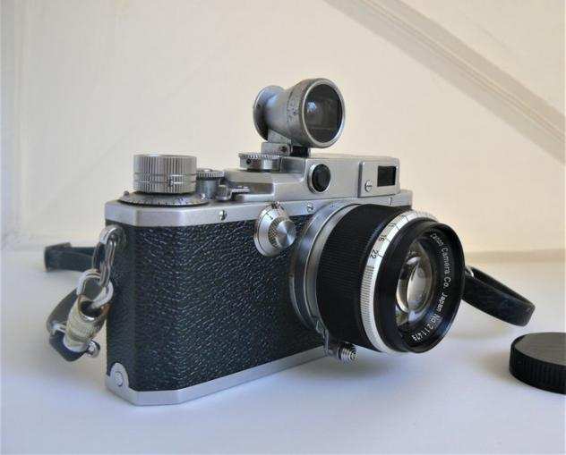 Canon model IVS, with Canon 50mm f2.8 lens. Japan 1952-53.