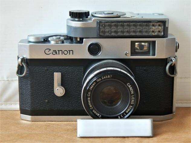 Canon P with Canon 2.850mm lens and Canon light meter (Japan 1958-60).