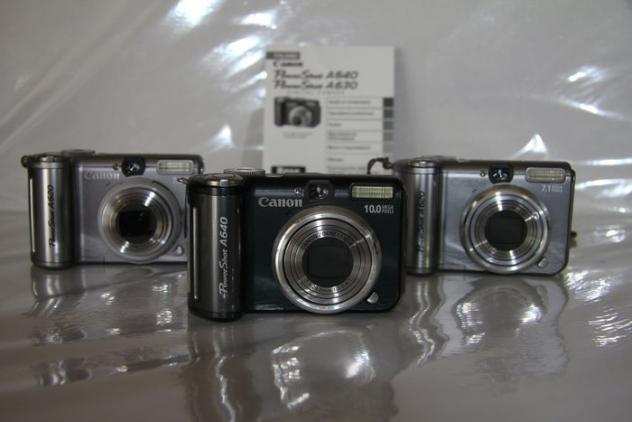 Canon Powershot A640 e A620 Fotocamera compatta digitale