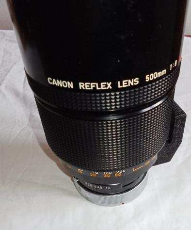 Canon Reflex 500mm f8 S.S.C. Lente a specchio