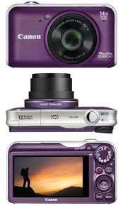 canon sx220 viola come nuova