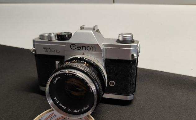 Canon TLb  Canon FD 50mm f1.8 (Obiettivo da revisionare)