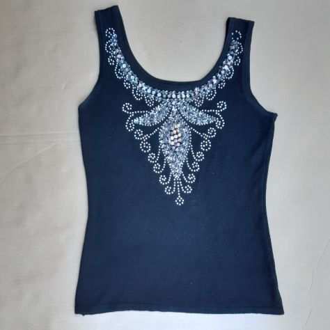 Canotta blusa taglia S colore nero