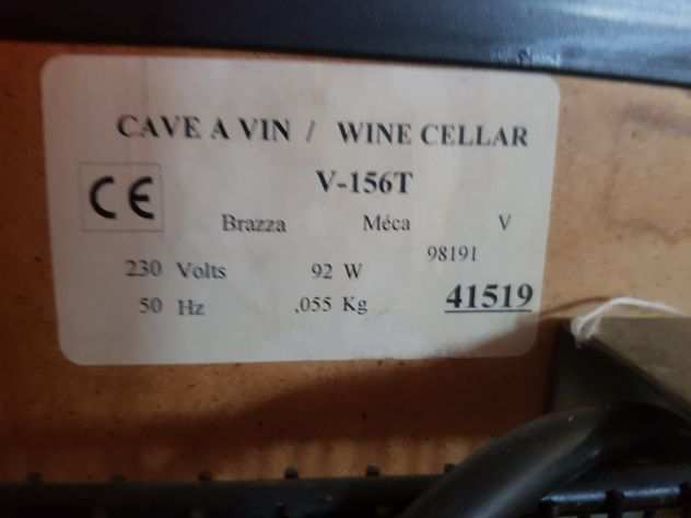 Cantinetta vini refrigerata usata