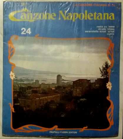 Canzone Napoletana 45 Giri Vol. 24 Nuovo Sigillato Fratelli Fabbri Editori