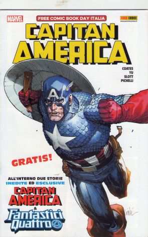 Capitan America amp Fantastici Quattro, Free Comic Book Day 2018