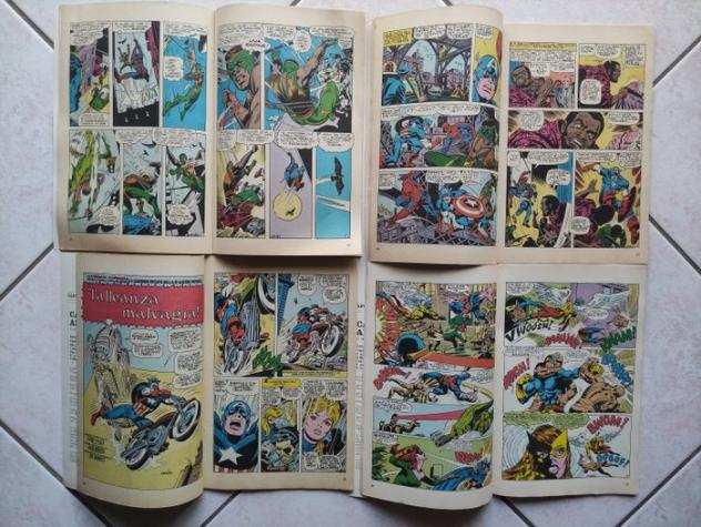 Capitan America Sequenza completa nn. 5170  83, 90, 98 - Corno - (1975)