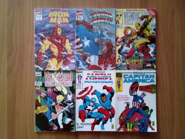 Capitan America -Vendicatori-Fantastici Quattro -Morbius-Capitan Marvel