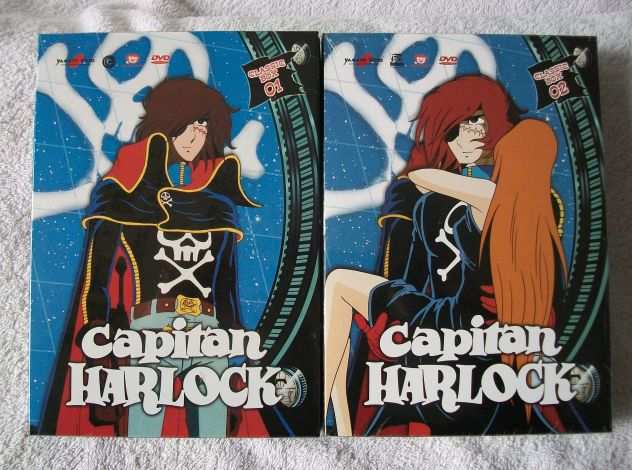 Capitan Harlock tutte le serie in box dvd