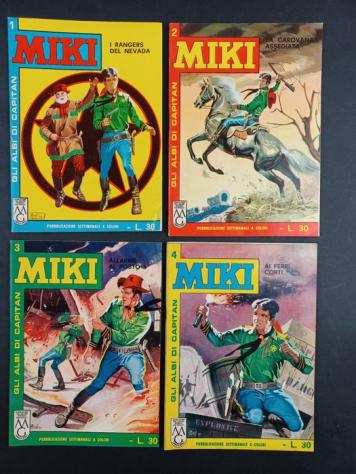 Capitan Miki - 50x Albi in Sequenza Completa quotIl Ranger del Nevadaquot - Spillato - Prima edizione - (1962)