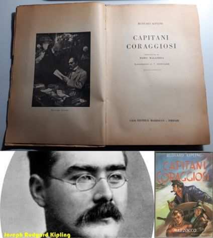 CAPITANI CORAGGIOSI, RUDYARD KIPLING, CASA EDITRICE MARZOCCO ndash FIRENZE 1947.