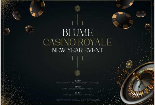 CAPODANNO 2024 BLUME LOUNGE