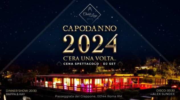 Capodanno 2024 CHALET NEL LAGO EUR