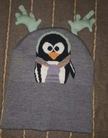 Cappello Pinguino Alce Inverno