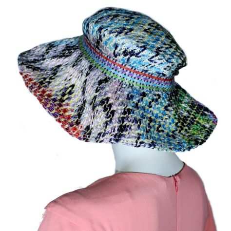 cappello tesa larga Missoni