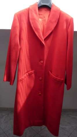 Cappotto da donna nuovo TG. 46 rosso