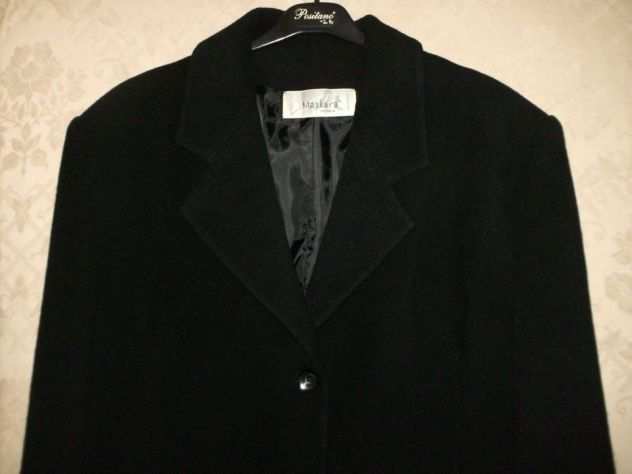 Cappotto donna nero Tg.50