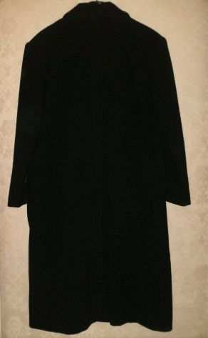 Cappotto donna nero Tg.50- Lana e Cashemere 75