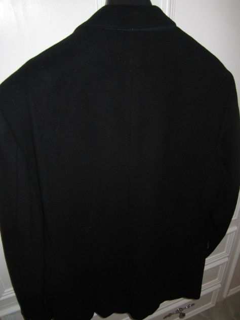 Cappotto Giacca nero in LanaCashmere