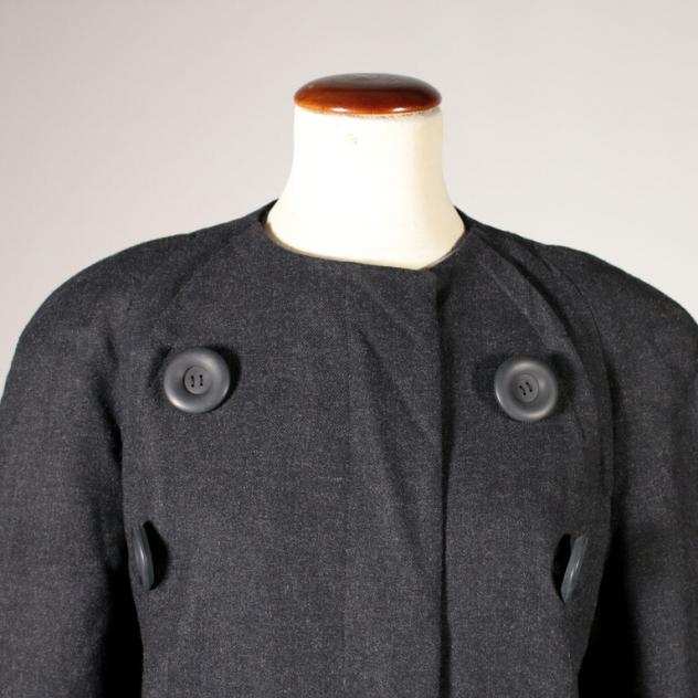 Cappotto grigio vintage anni 50 60