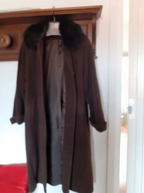 Cappotto in pura lana e cashmere