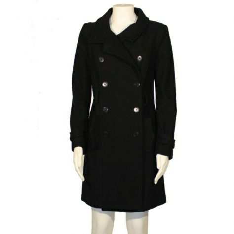 Cappotto nero in lana di PATRIZIA PEPE - tg. 42