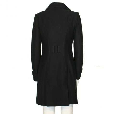 Cappotto nero in lana di PATRIZIA PEPE - tg. 42