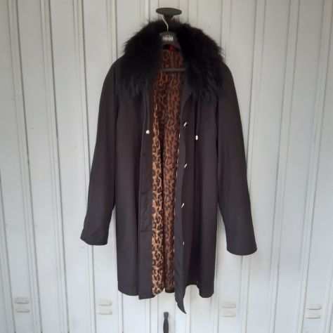 Cappotto nero made in Italy marca Gianni b. taglia M