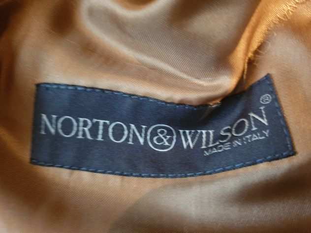 Cappotto Trench in cammello Norton amp Wilson tg 42