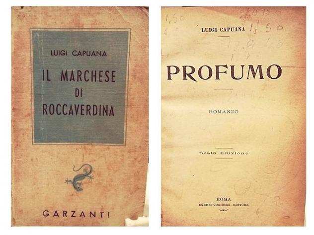 CAPUANA Luigi - Lotto di Opere di Luigi Capuana - 1898