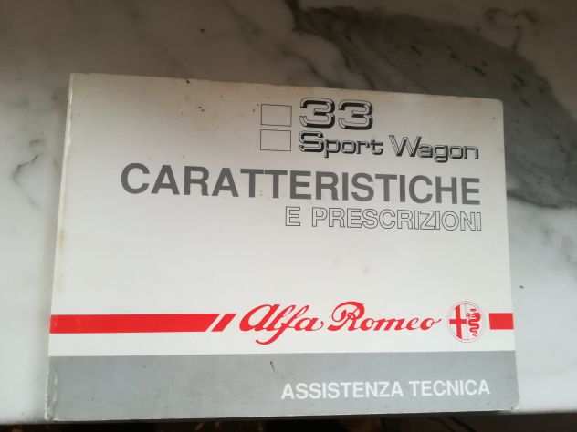 Caratteristiche e prescrizioni alfa 33 sport wagon