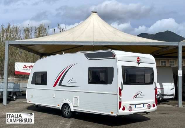 Caravan Burstner Averso Plus 500 TK Del 2014 Con 7 Posti Letto