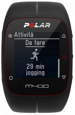 Cardiofrequenzimetro Polar M400 con GPS integrato (Cod.Art. PO90051341)