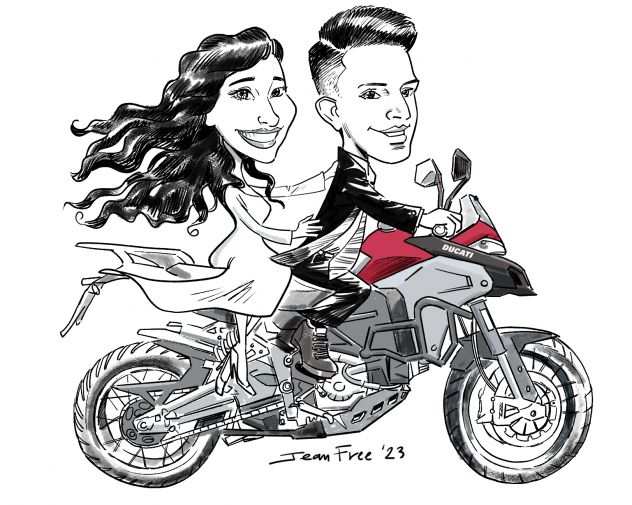 Caricaturista per eventi e matrimoni