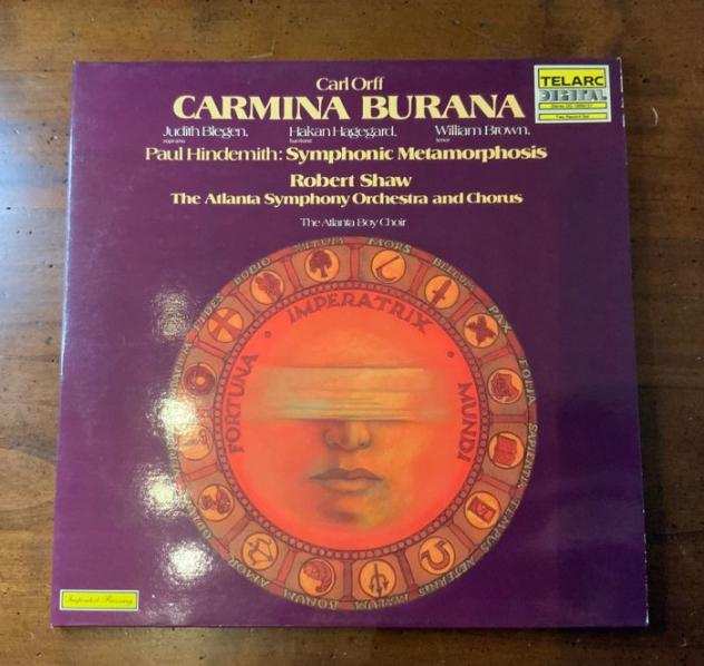 Carl Orff - The Atlanta Symphonic Orchestra - Artisti vari - Carmina Burana  Symphonic Metamorphosis - Valuable Modern Classical Pressing - Titoli va