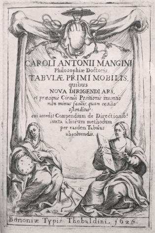 Carlo Antonio Mangini - Tabulae Primi Mobilis - 1626