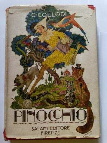 Carlo Collodi  Luigi e Maria Augusta Cavalieri - Le Avventure di Pinocchio. Storia di un burattino - 1936