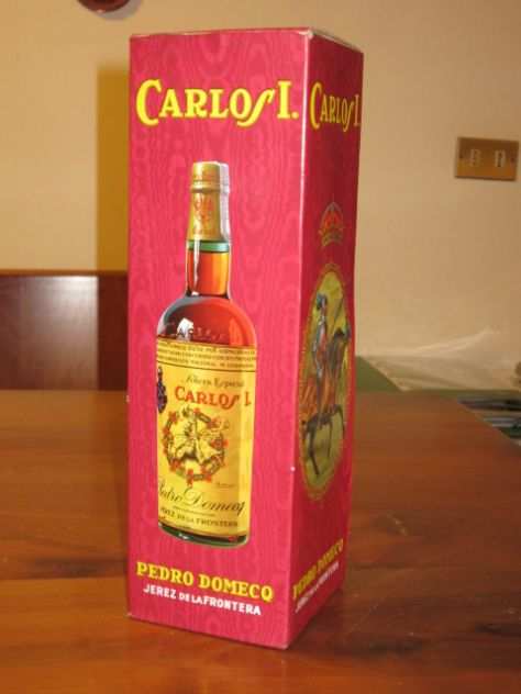 Carlos Primero Brandy autentico 1965