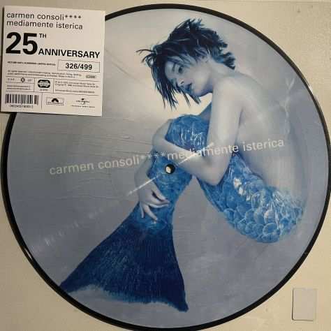 Carmen Consoli ndash Mediamente Isterica (2023) PICTURE DISK piugrave copie