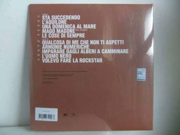 Carmen Consoli ndash Volevo Fare La Rockstar (VINILE AUTOGRAFATO)