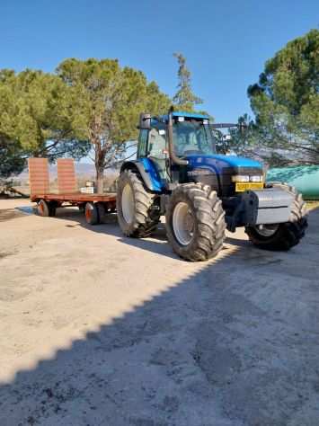 Carrello agricolo portata max 140 Q rampe idrauliche