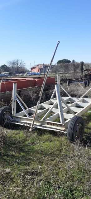 Carrello alaggio barche fino a 12 mt