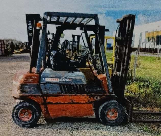 CARRELLO ELEVATORE LINDE H25D DIESEL 25 Q.LI