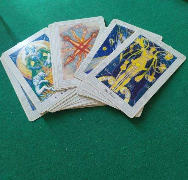 Carte da gioco - Thot Tarot large vintage Aleister Crowely -1986 Copyright AG. Muller