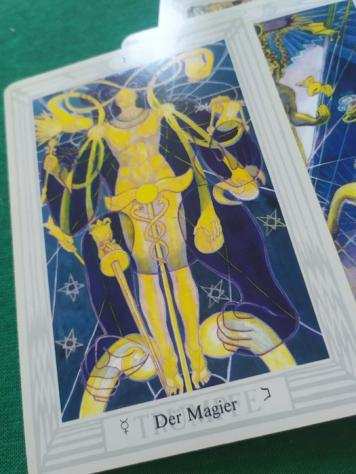 Carte da gioco - Thot Tarot large vintage Aleister Crowely -1986 Copyright AG. Muller